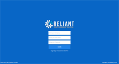 Desktop Screenshot of lms.reliantlive.com